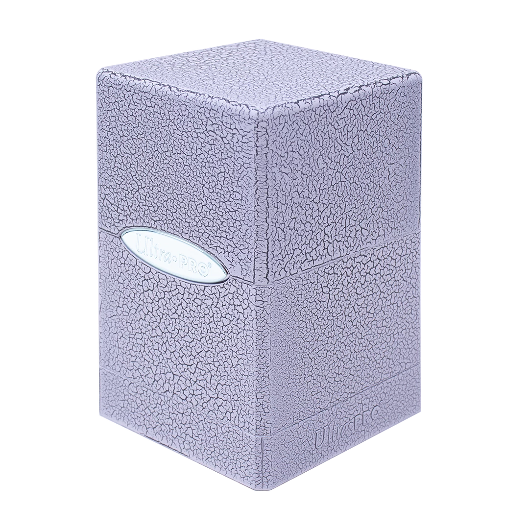 Ultra PRO Ivory Crackle Satin Tower Deck Box