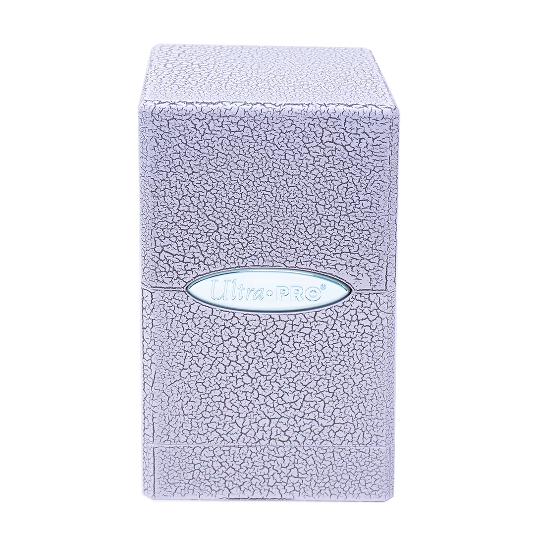 Ultra PRO Ivory Crackle Satin Tower Deck Box