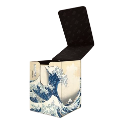 Ultra PRO Gaming Fine Art The Great Wave Off Kanagawa Alcove Flip Deck Box By Hokusai