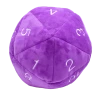 Ultra PRO Gaming Jumbo Purple D20 Novelty Dice Plush