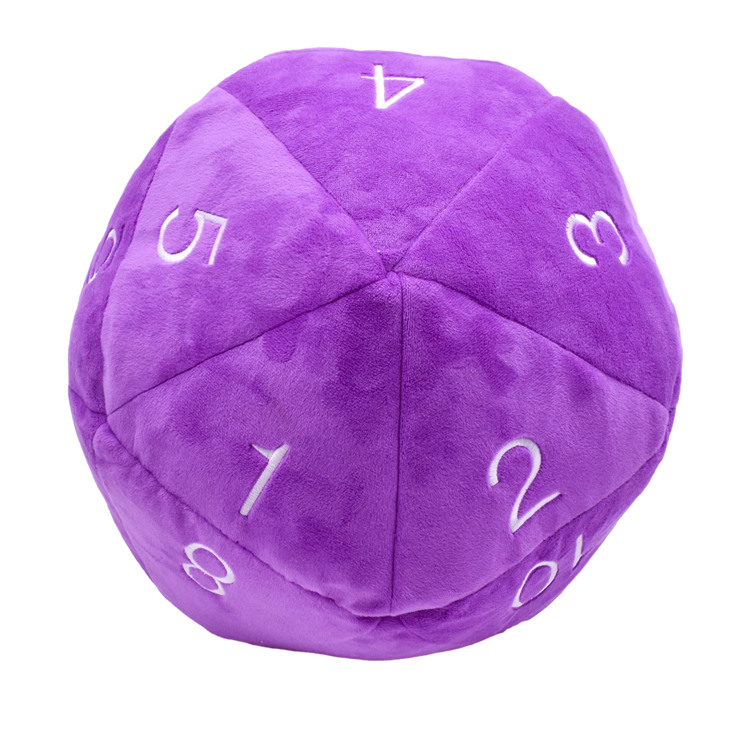 Ultra PRO Gaming Jumbo Purple D20 Novelty Dice Plush