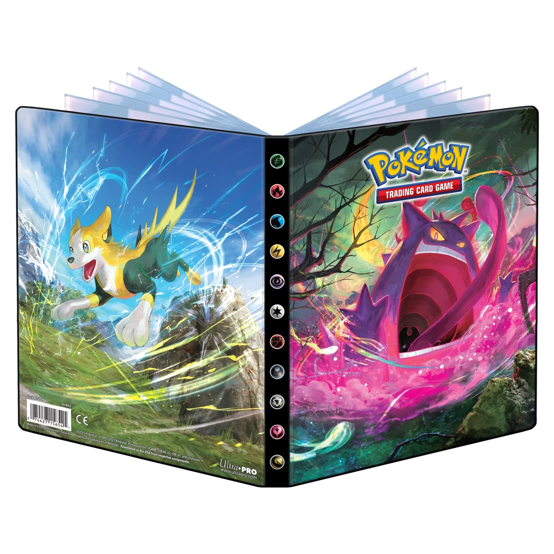Ultra PRO Sword And Shield 8 4-Pocket Portfolio For Pokémon