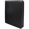 Ultra PRO Vivid 12-Pocket Zippered PRO-Binder: Black