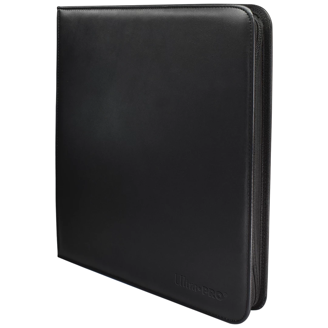 Ultra PRO Vivid 12-Pocket Zippered PRO-Binder: Black