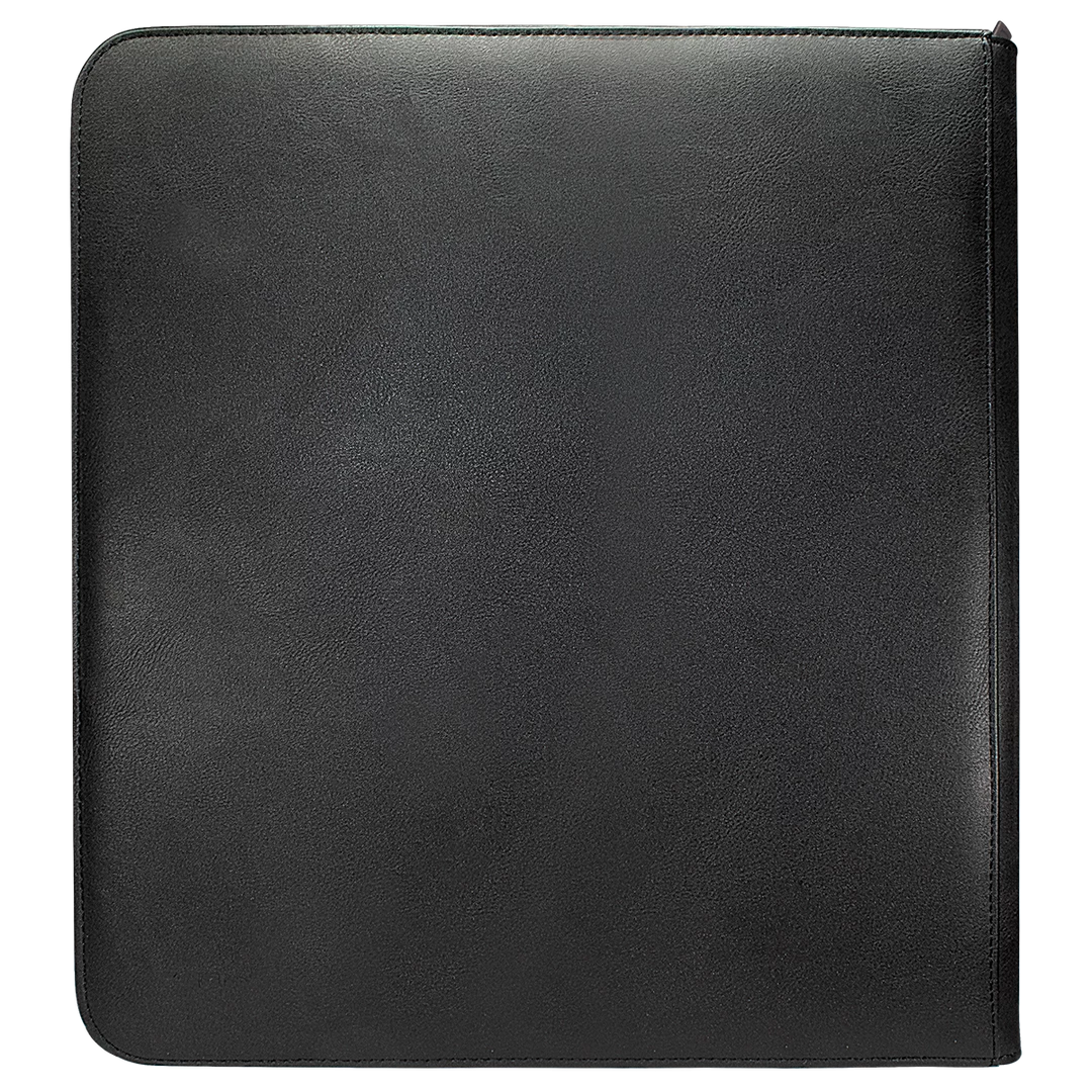 Ultra PRO Vivid 12-Pocket Zippered PRO-Binder: Black