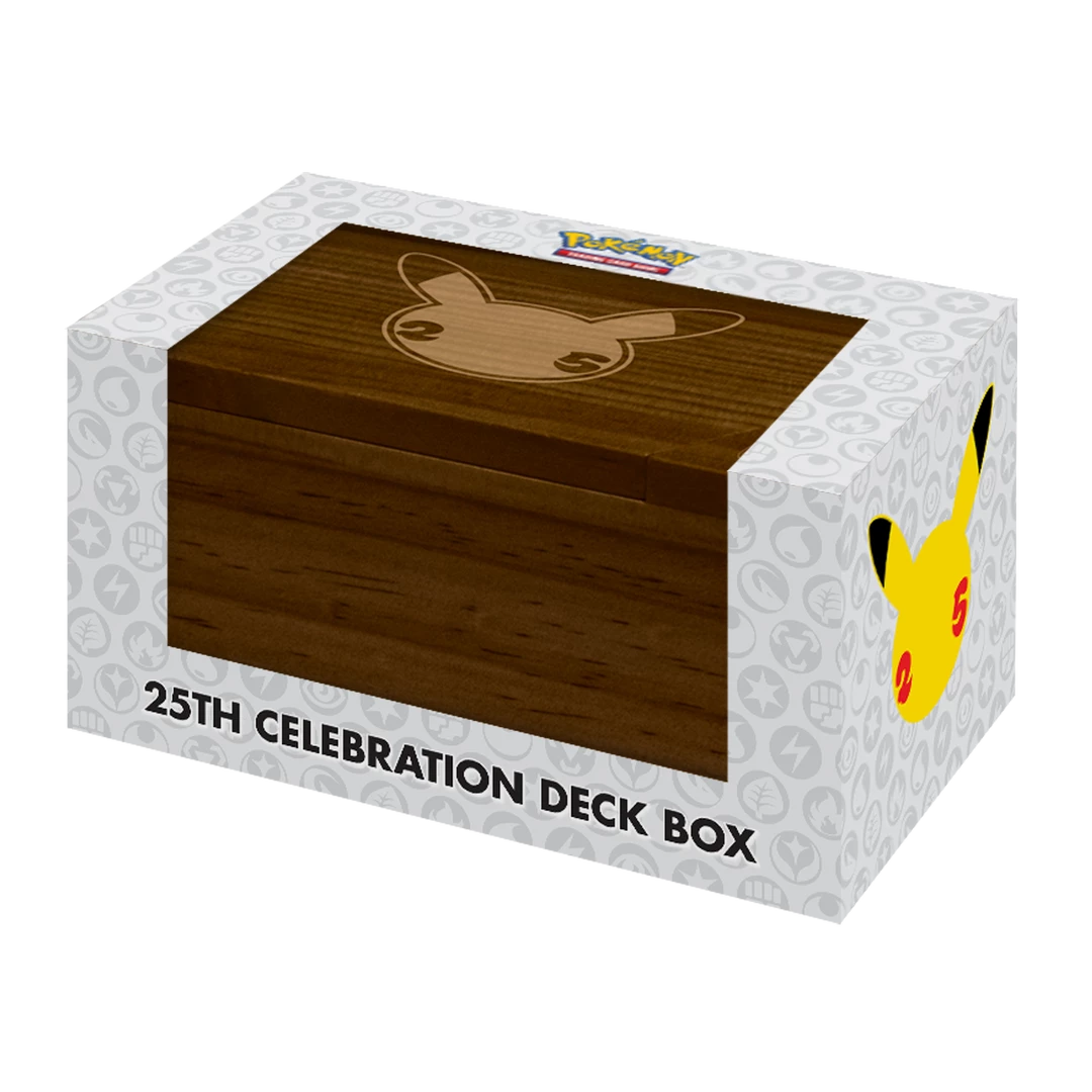 Ultra PRO 25th Celebration Deck Box For Pokémon