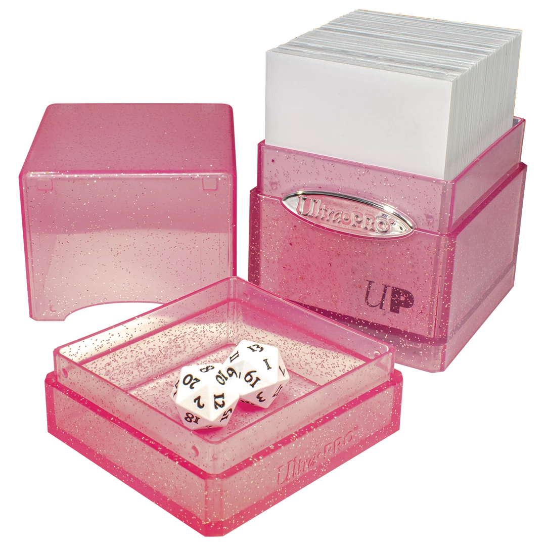 Ultra PRO Gaming Glitter Satin Tower Deck Box