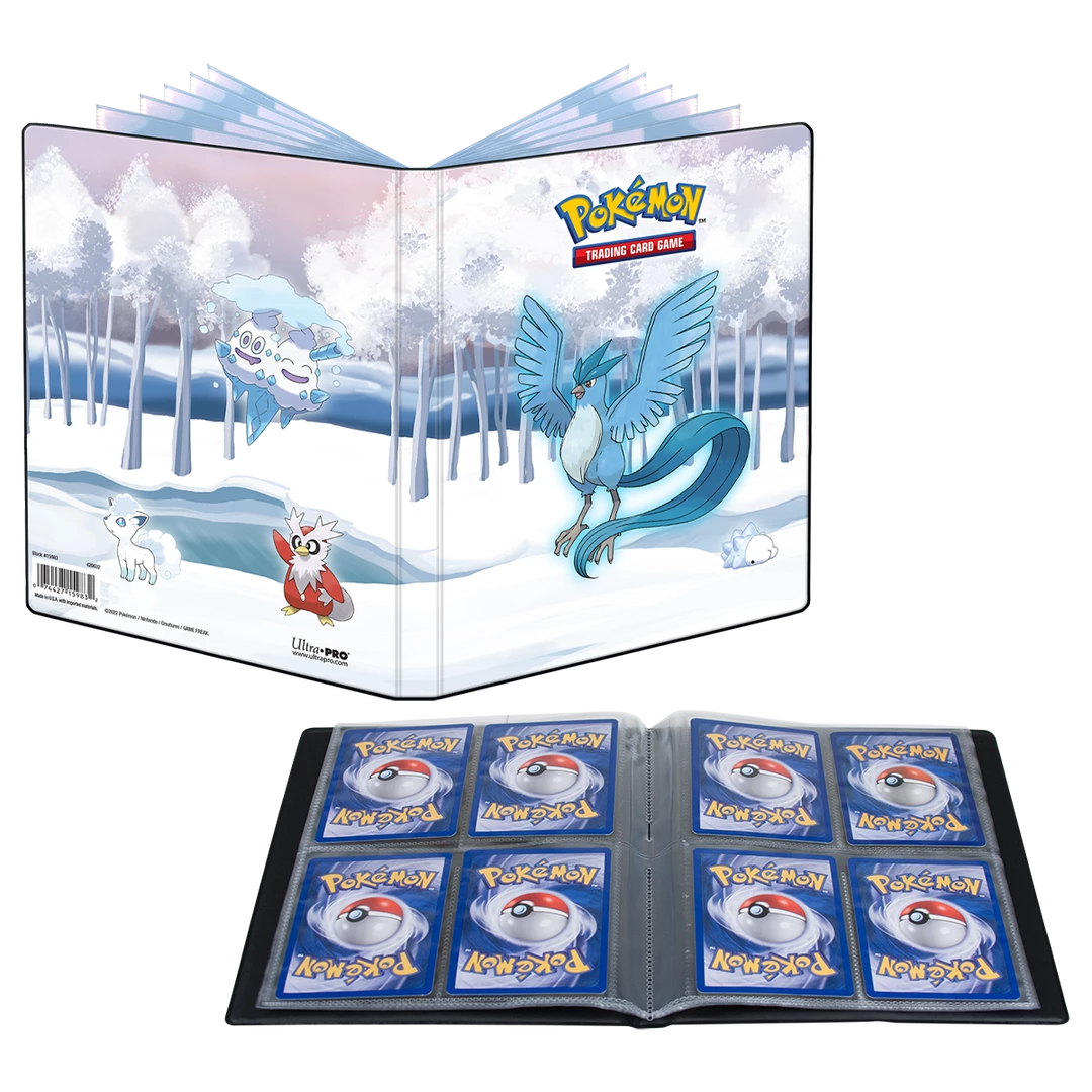 Ultra PRO Gallery Series Frosted Forest 4-Pocket Portfolio For Pokémon Gaming