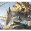 Ultra PRO Gaming Ikoria: Lair Of Behemoths 6ft Table Playmat For Magic: The Gathering