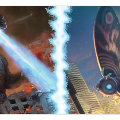 Ultra PRO Gaming Ikoria: Lair Of Behemoths Godzilla & Mothra 6ft Table Playmat For Magic: The Gathering
