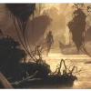 Ultra PRO Zendikar Rising Murkwater Pathway Standard Gaming Playmat For Magic: The Gathering