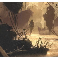 Ultra PRO Zendikar Rising Murkwater Pathway Standard Gaming Playmat For Magic: The Gathering