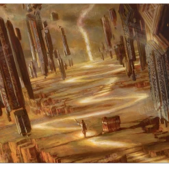 Ultra PRO Zendikar Rising Brightclimb Pathway Standard Gaming Playmat For Magic: The Gathering