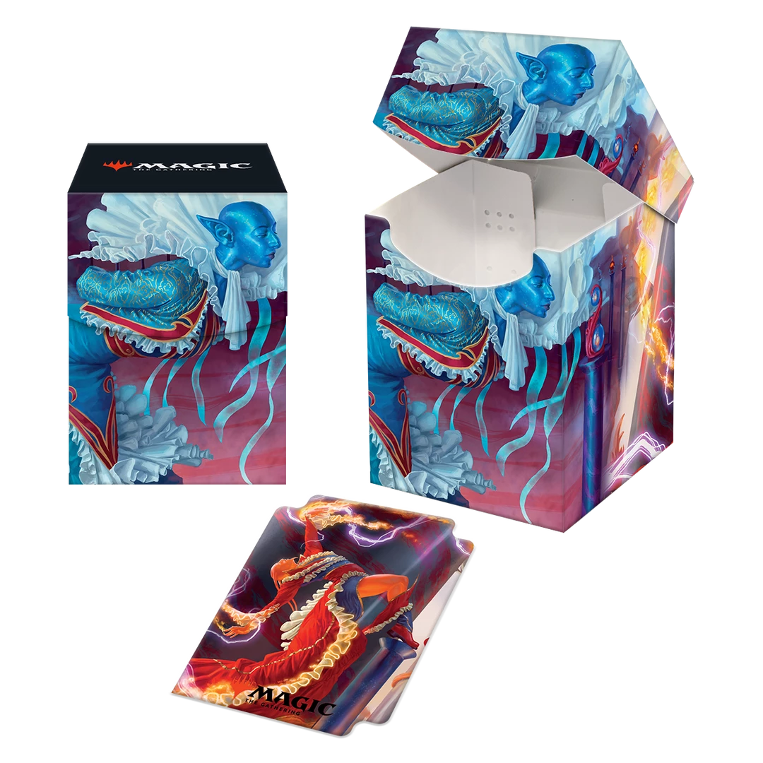 Ultra PRO Strixhaven Uvilda, Dean Of Perfection & Nassari, Dean Of Expression 100+ Deck Box For Magic: The Gathering