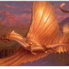 Ultra PRO Adventures In The Forgotten Realms Adult Gold Dragon Standard Gaming Playmat For Magic: The Gathering