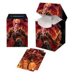 Ultra PRO Adventures In The Forgotten Realms Zariel, Archduke Of Avernus 100+ Deck Box For Magic: The Gathering Gaming