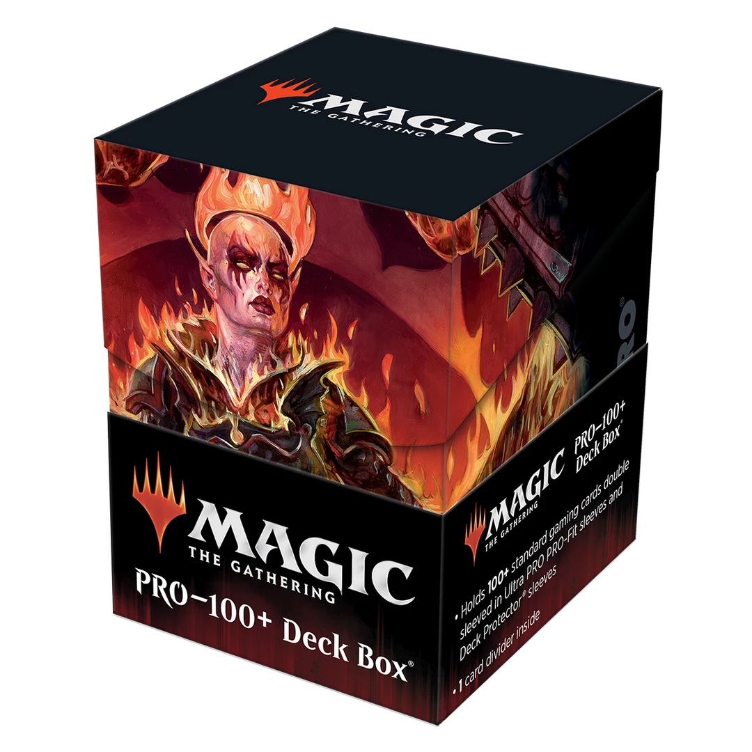 Ultra PRO Adventures In The Forgotten Realms Zariel, Archduke Of Avernus 100+ Deck Box For Magic: The Gathering Gaming