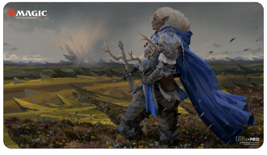Ultra PRO Commander Adventures In The Forgotten Realms Galea, Kindler Of Hope Standard Gaming Playmat For Magic: The Gathering