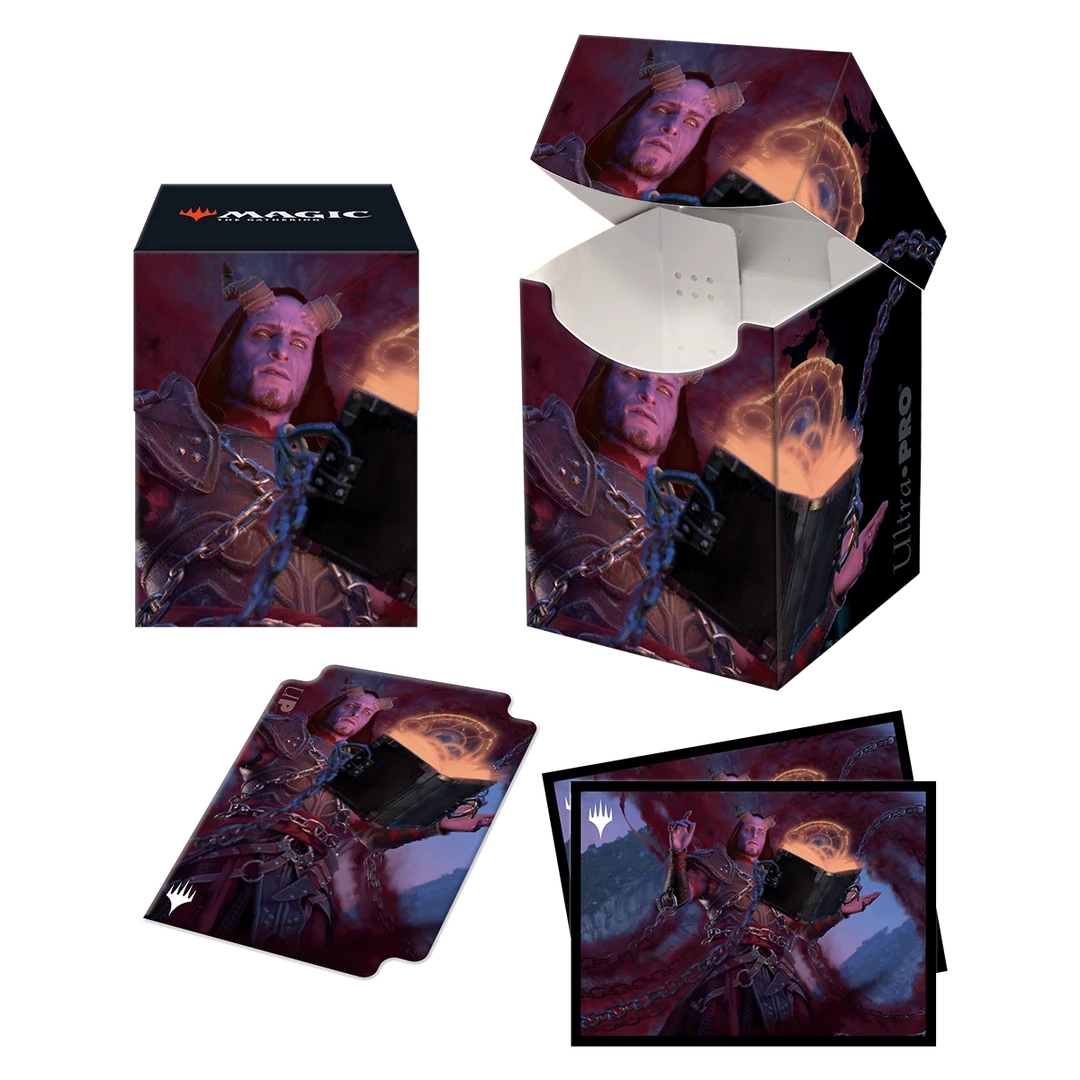 Ultra PRO Commander Adventures In The Forgotten Realms Prosper, Tome-Bound Commander Combo Box For Magic: The Gathering Gaming