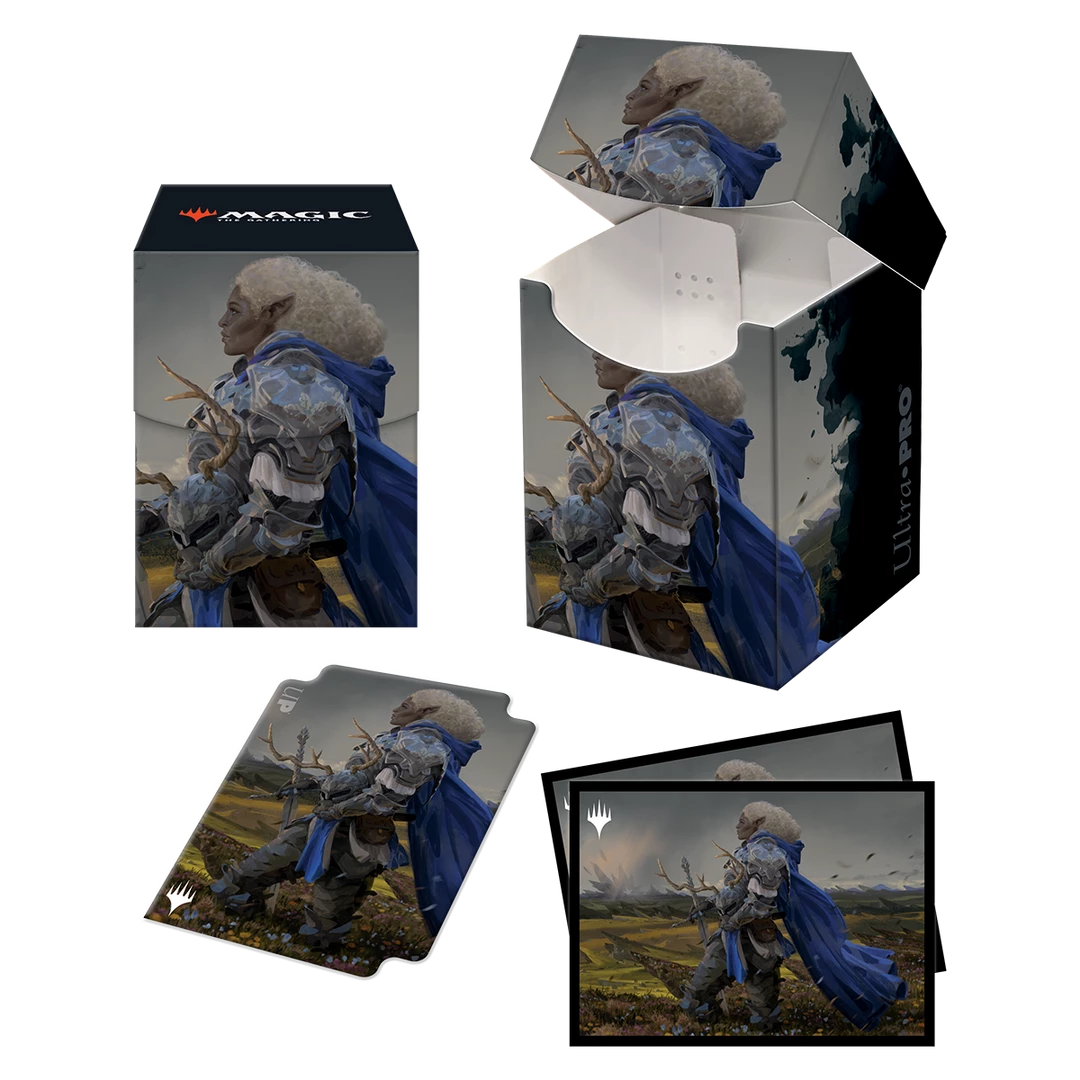 Ultra PRO Commander Adventures In The Forgotten Realms Galea, Kindler Of Hope Commander Combo Box For Magic: The Gathering Gaming