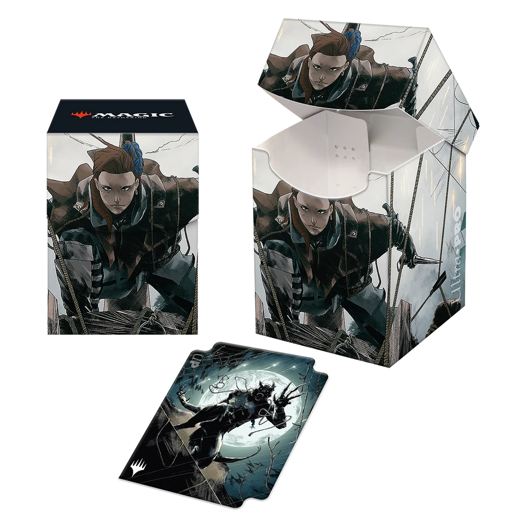 Ultra PRO Innistrad: Midnight Hunt Suspicious Stowaway 100+ Deck Box For Magic: The Gathering