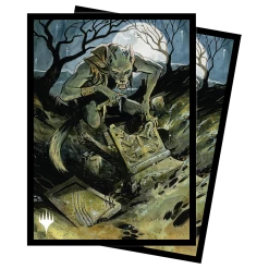 Ultra PRO Gaming Innistrad: Midnight Hunt Graveyard Glutton Standard Deck Protector Sleeves (100ct) For Magic: The Gathering