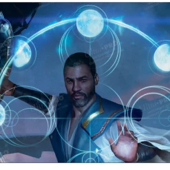 Ultra PRO Innistrad: Midnight Hunt Teferi, Who Slows The Sunset Standard Gaming Playmat For Magic: The Gathering