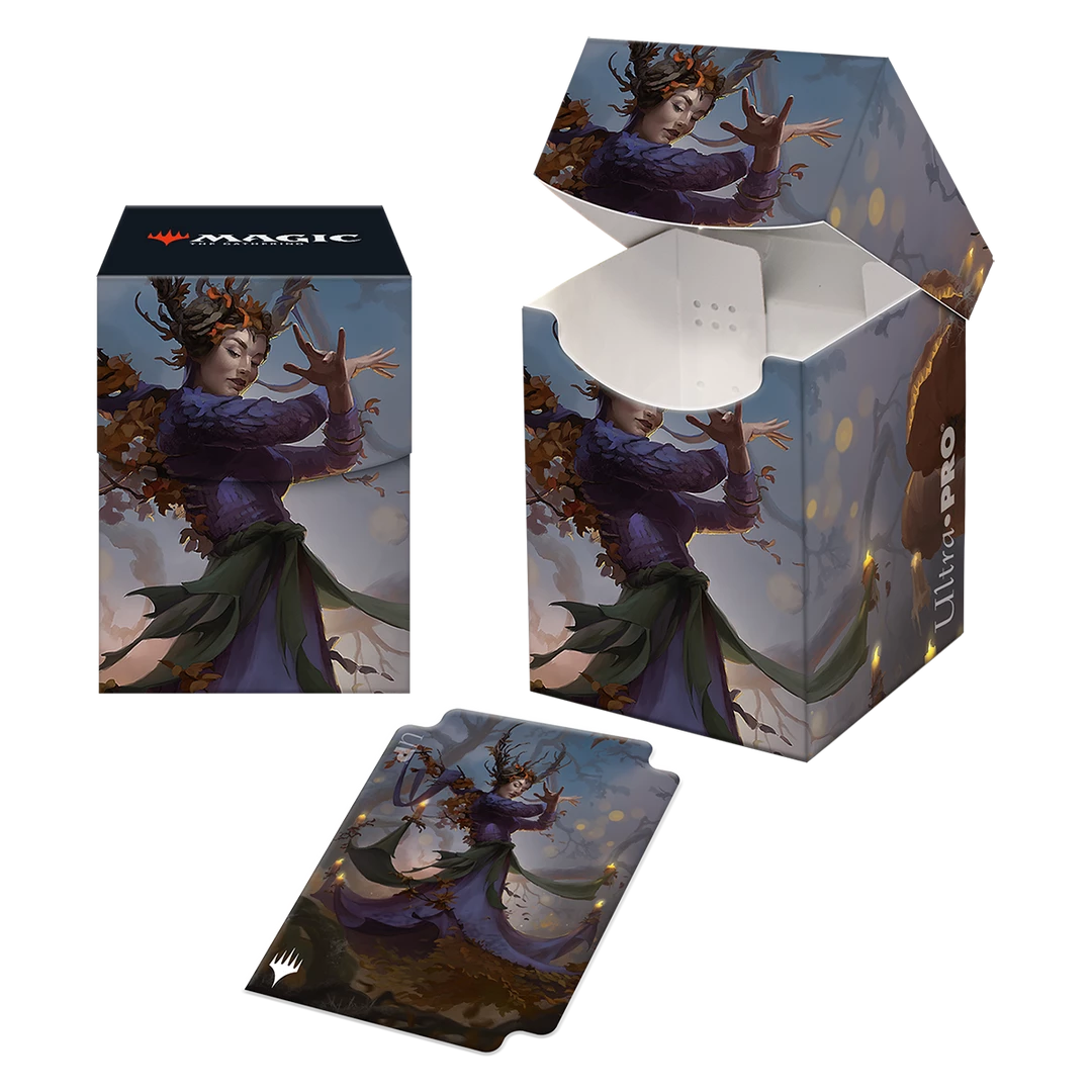Ultra PRO Gaming Innistrad: Midnight Hunt Leinore, Autumn Sovereign Commander Combo Box For Magic: The Gathering