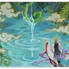 Ultra PRO Japanese Mystical Archive Growth Spiral Standard Gaming Playmat For Magic: The Gathering