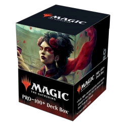 Ultra PRO Innistrad: Crimson Vow Henrika, Infernal Seer 100+ Deck Box For Magic: The Gathering Gaming