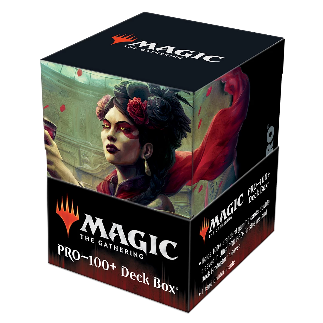 Ultra PRO Innistrad: Crimson Vow Henrika, Infernal Seer 100+ Deck Box For Magic: The Gathering Gaming