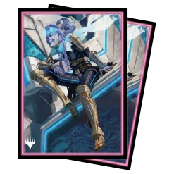 Ultra PRO Kamigawa Neon Dynasty Kotori, Pilot Prodigy Standard Deck Protector Sleeves (100ct) For Magic: The Gathering Gaming