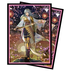Ultra PRO Gaming Kamigawa Neon Dynasty The Wandering Emperor Standard Deck Protector Sleeves (100ct) For Magic: The Gathering