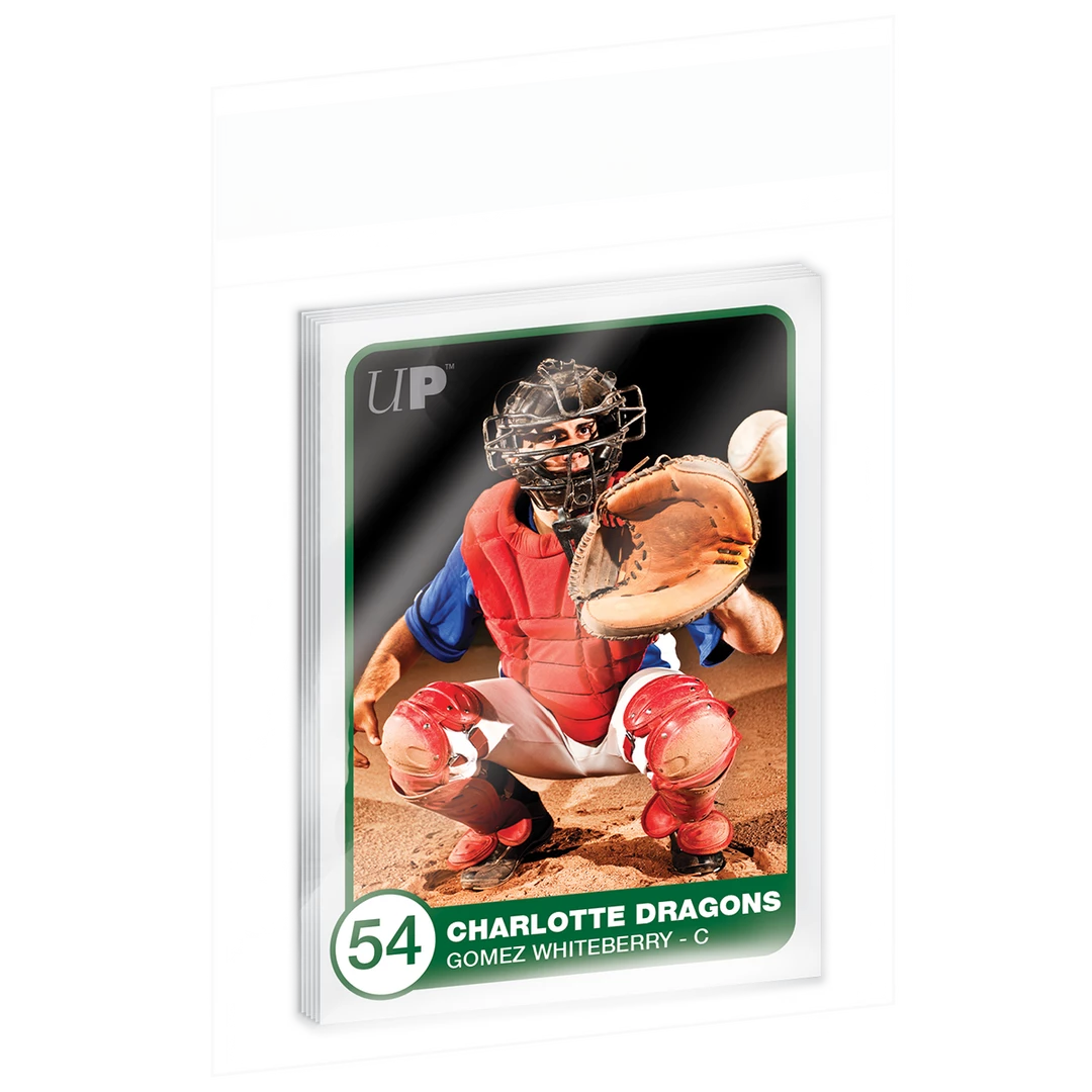 Ultra PRO Card Displays & Storage Resealable Team Bags (100ct) For Card Sets