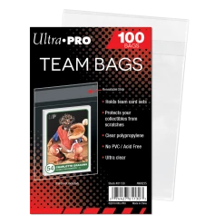 Ultra PRO Card Displays & Storage Resealable Team Bags (100ct) For Card Sets