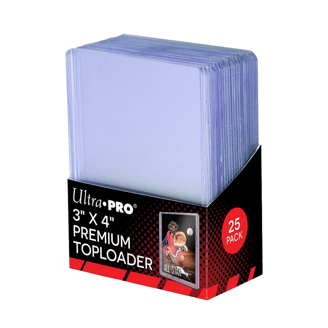 Ultra PRO Sports 3" X 4" Ultra Clear Premium Toploaders (25ct)