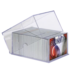 Ultra PRO Sports 2-Piece 250-Count Clear Card Storage Box