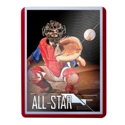 Ultra PRO Sports 3" X 4" Colored Border Toploaders (25ct) For Standard Trading Cards