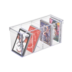 Ultra PRO 4-Compartment Clear Card Box