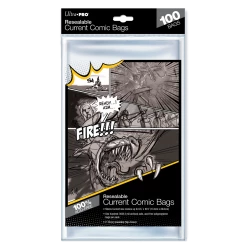 Ultra PRO Current Size Resealable Comic Bags (100ct)