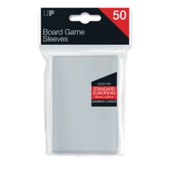 Ultra PRO Standard European Board Game Sleeves (50ct) For 59mm X 92mm Cards