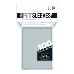 Ultra PRO Gaming PRO-Fit Small Deck Inner Sleeves (100ct)