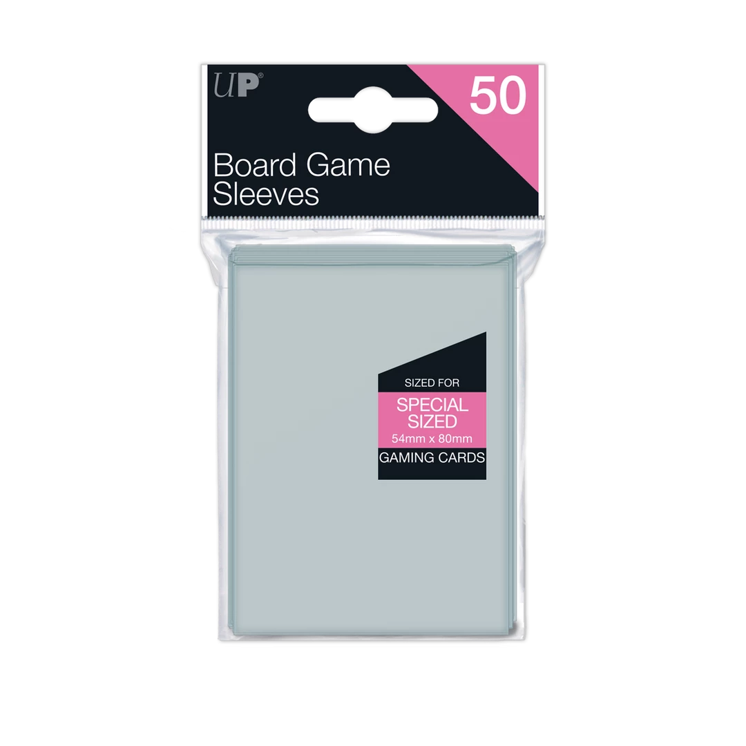 Ultra PRO Special Sized Board Game Sleeves (50ct) For 54mm X 80mm Cards Gaming
