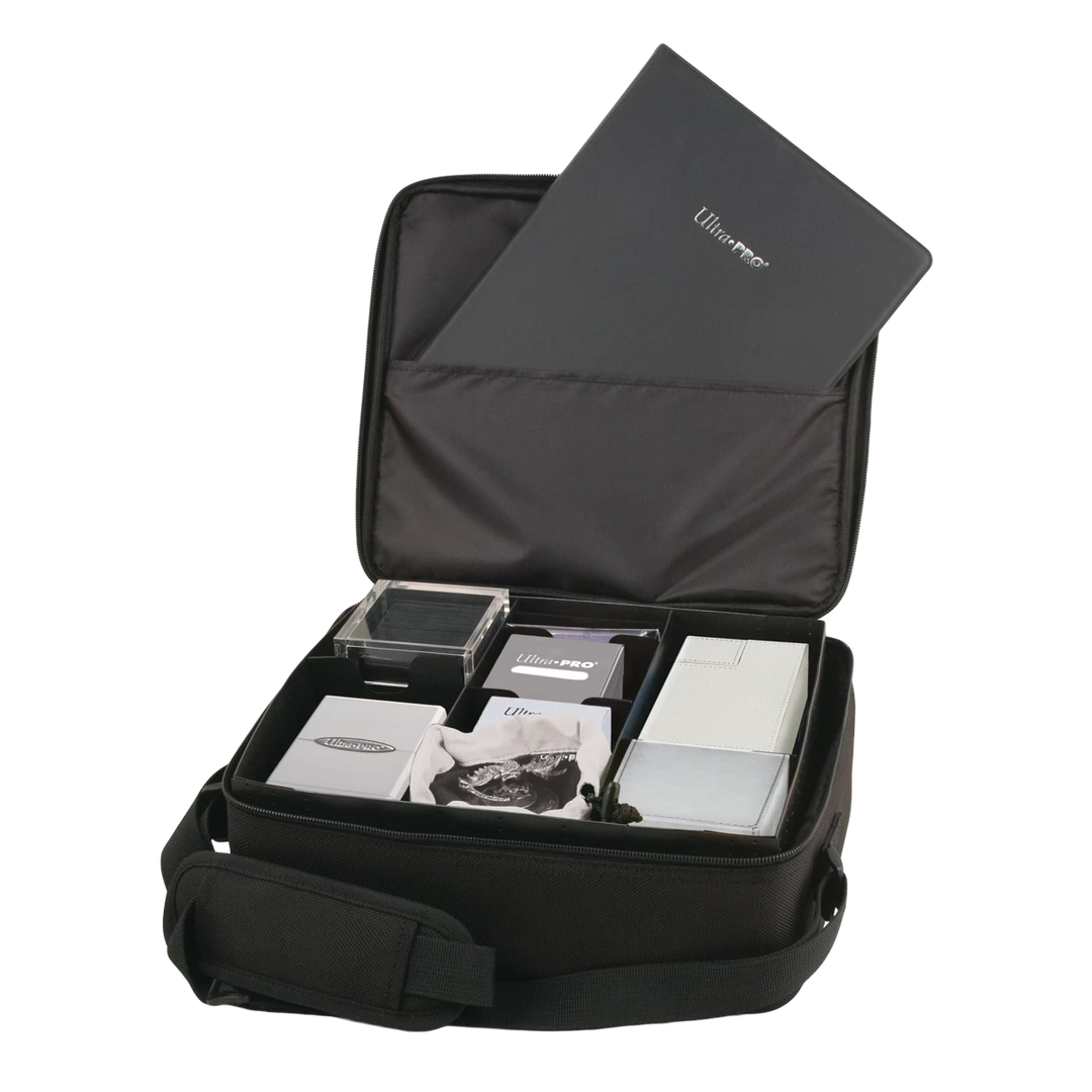 Ultra PRO Deluxe Gaming Case With Black Trim Card Displays & Storage