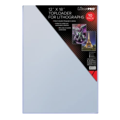 Ultra PRO 12" X 18" Lithograph Toploaders (10ct) Sports