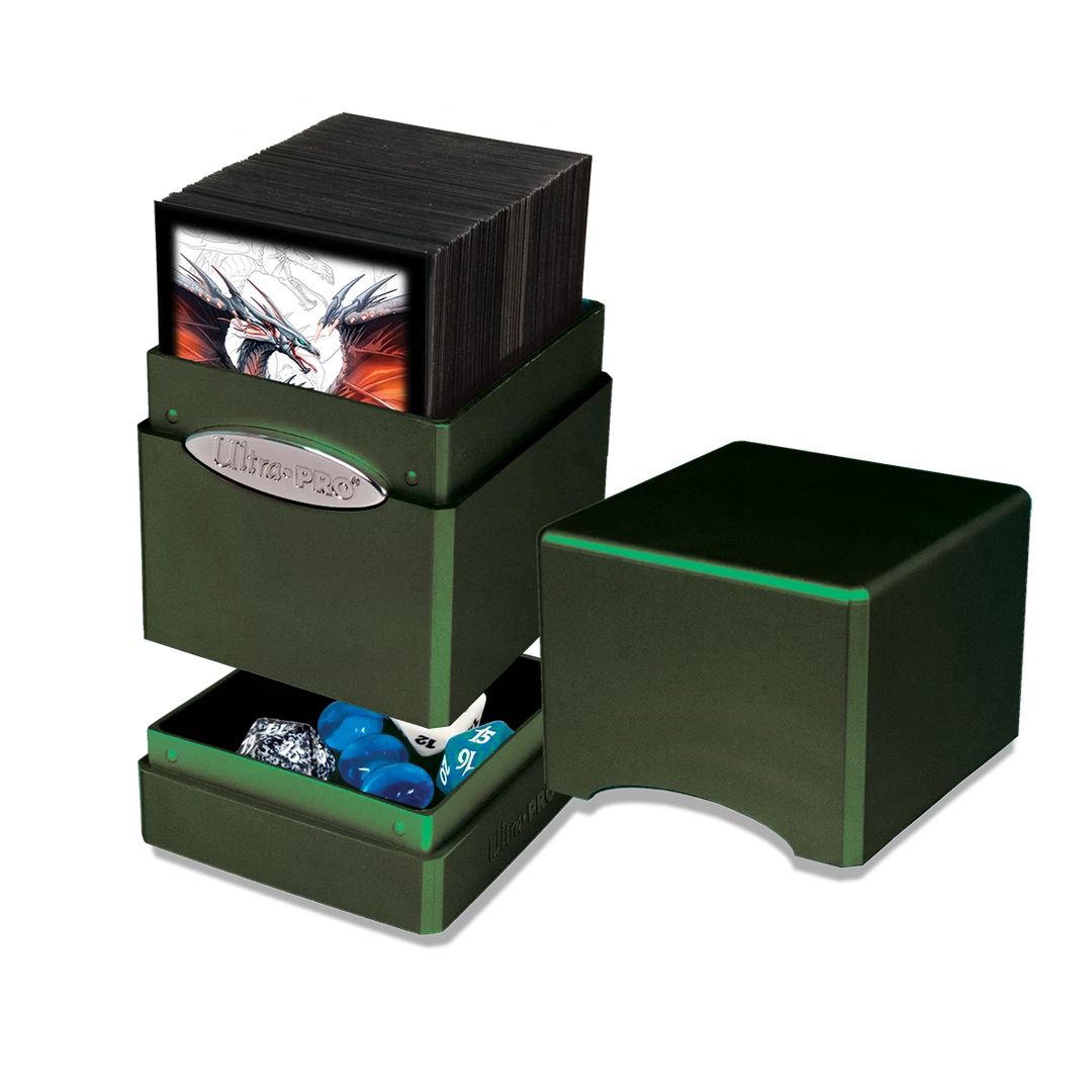 Ultra PRO Radiant Amber Moss Satin Tower Deck Box