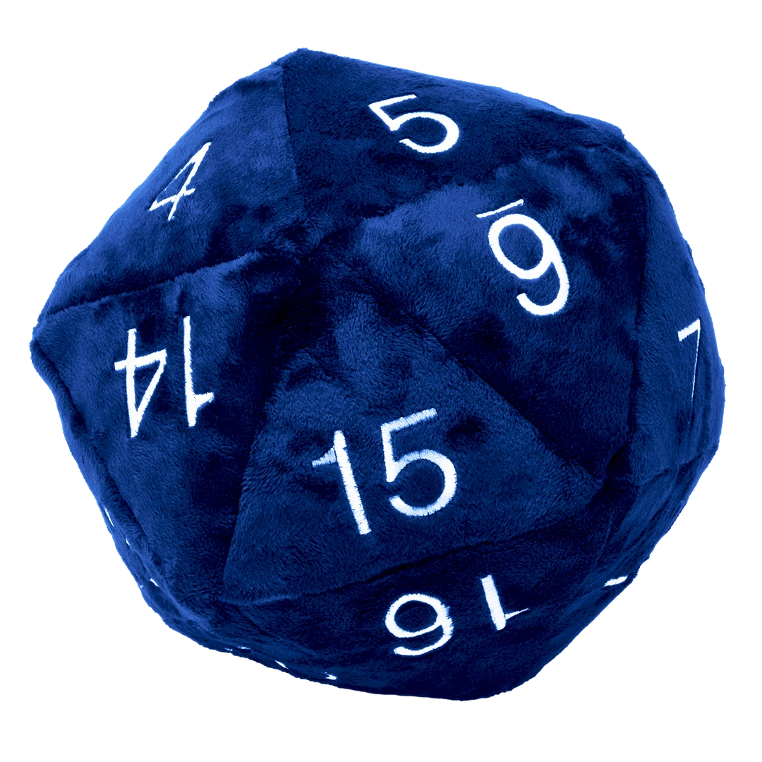 Ultra PRO Jumbo Blue D20 Novelty Dice Plush