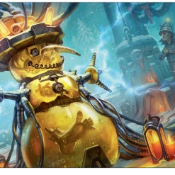 Ultra PRO Happy Holidays Some Disassembly Required Standard Gaming Playmat For Magic: The Gathering