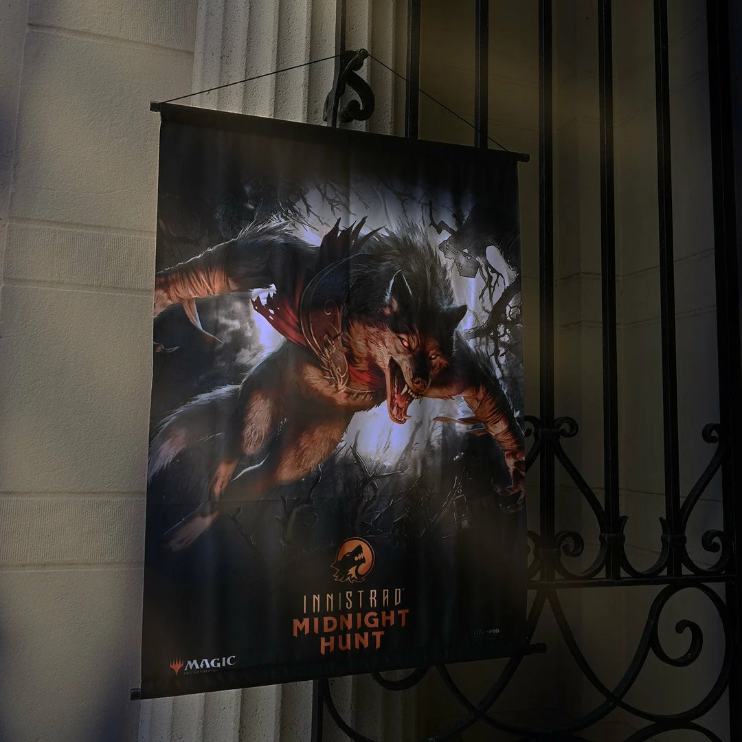Ultra PRO Innistrad: Midnight Hunt Set Display Key Art Hunt Wall Scroll For Magic: The Gathering